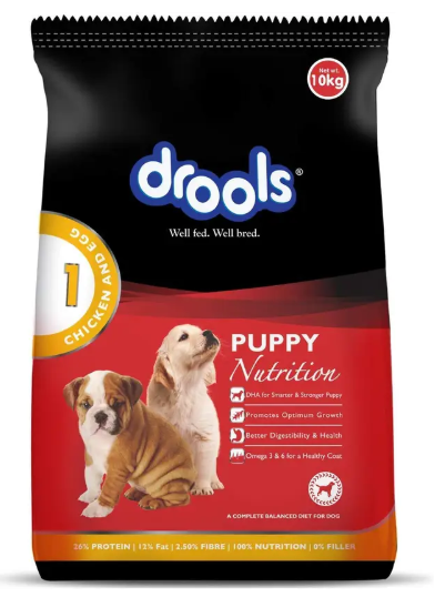 Drools chicken and egg 10kg puppy