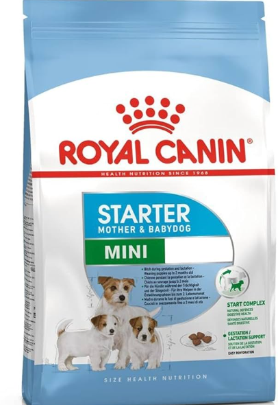 Royal canin dog food 1kg starter