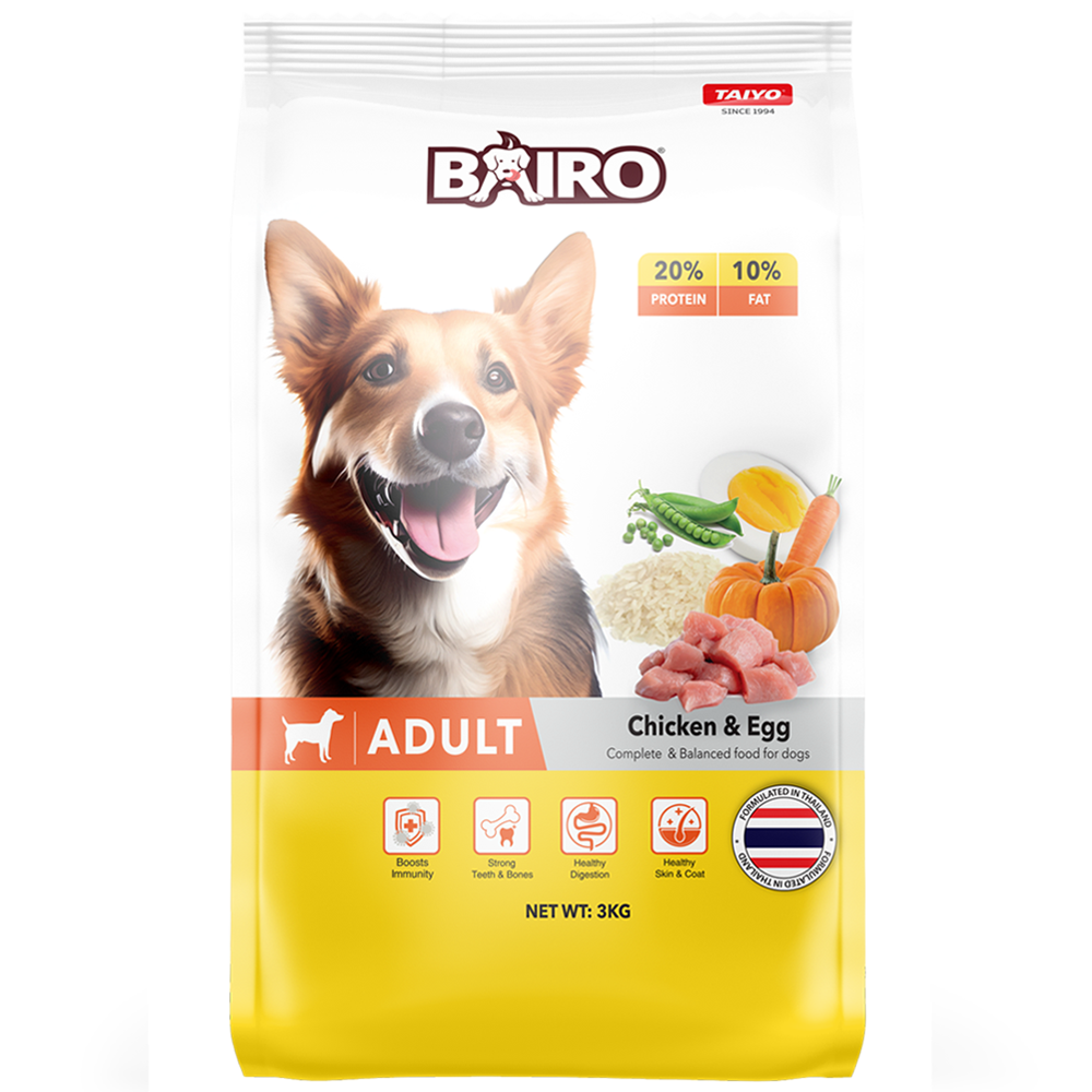 Bairo dog food 3kg adult