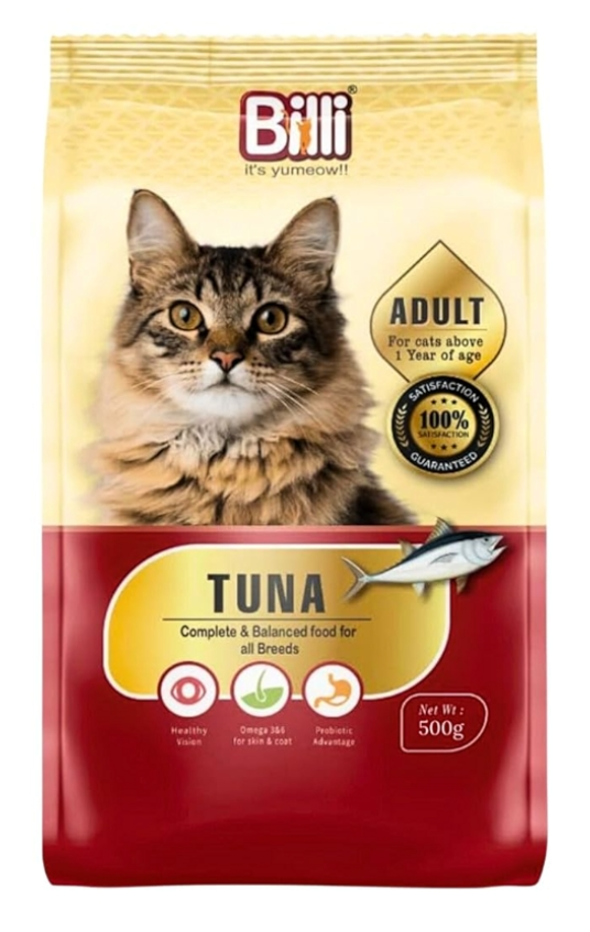 Billi cat food adult 500gm