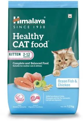 Himalayan healthy cat food 1.2kg kitten