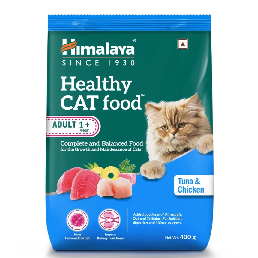 Himalayan healthy cat food 400gm adult