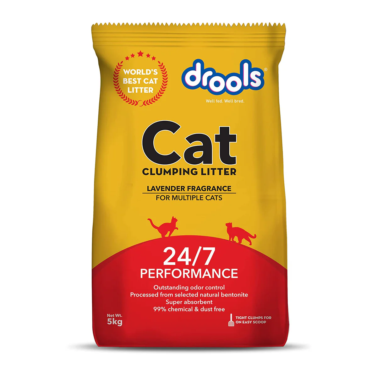 Drools cat litter 5kg 