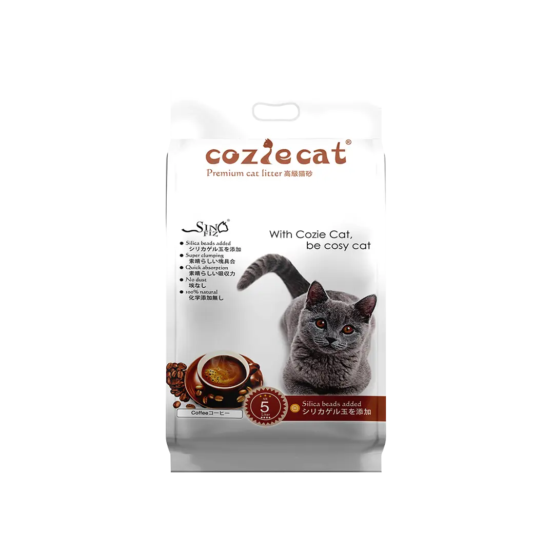 Cozie cat litter coffee flavour 10kg