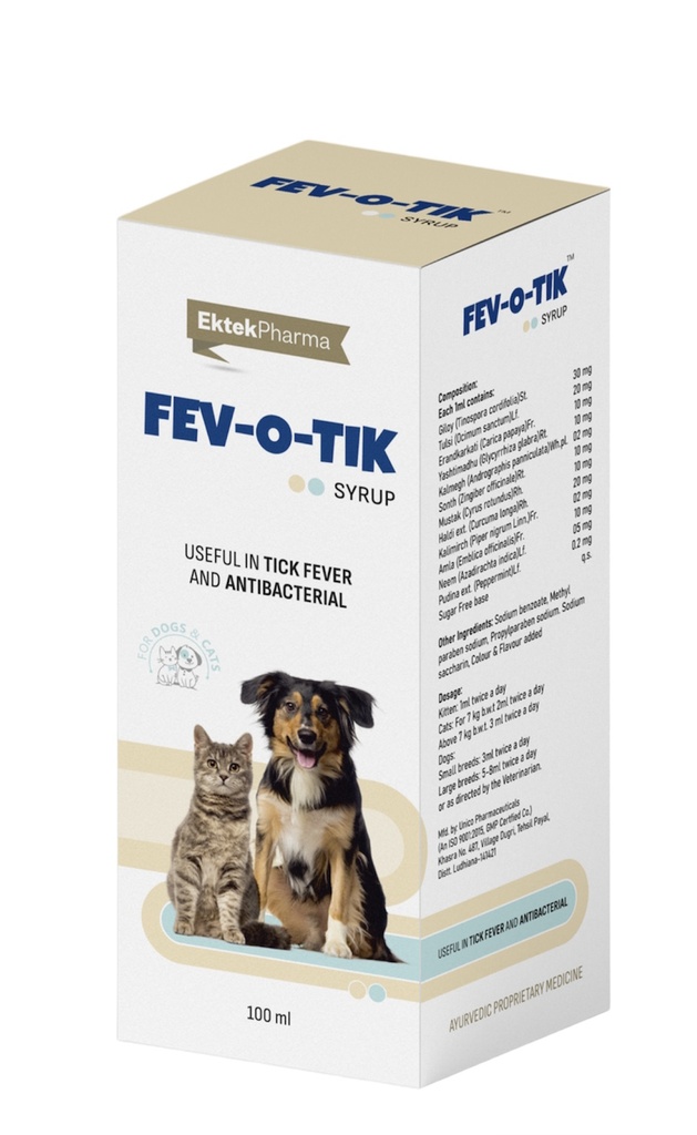Fev-o-tik tick fever supplement 100ml
