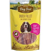 Dog Fest Duck Fillet On Chewy Stick 90gm