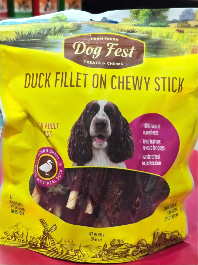 Dog Fest Duck Fillets 500gm