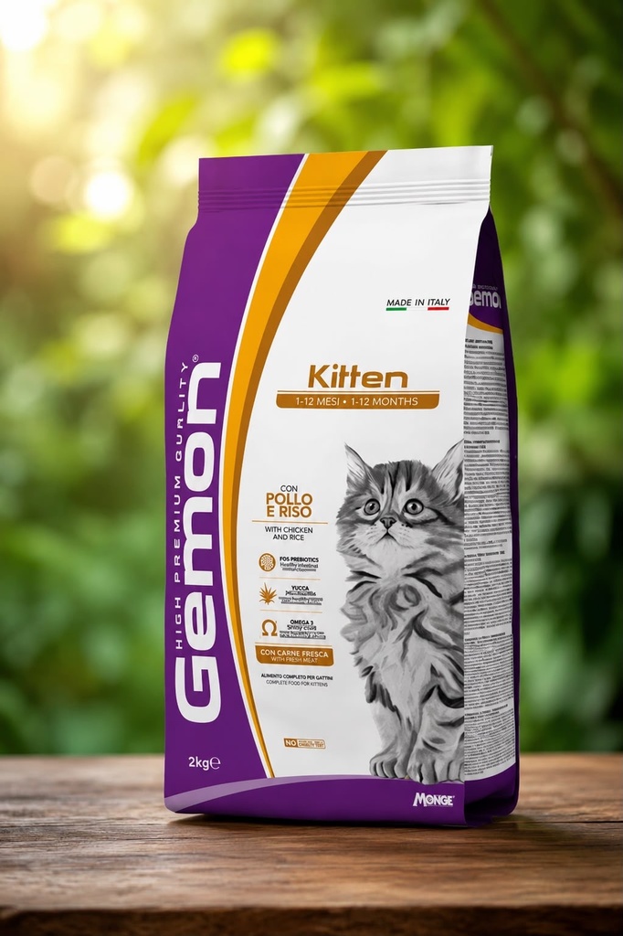 Gemon kitten food 2 kg 