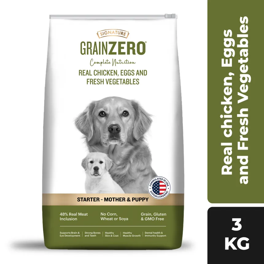 Grainzero dog food starter 3kg