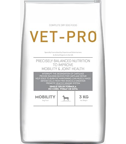 Vet pro mobility dog food 3kg
