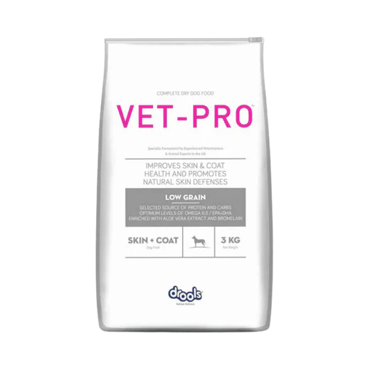 Vet pro skin and coat dog food 3kg