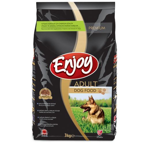 Enjoy dog food 3kg adult