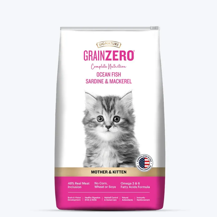 Grainzero cat food mother and kitten  3kg
