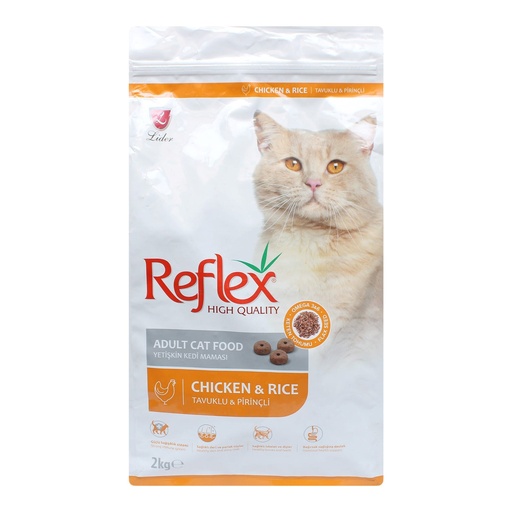Reflex cat food chicken 2kg adult
