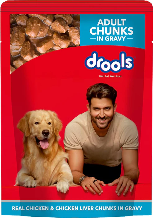 Drools adult chunks gravy 150g