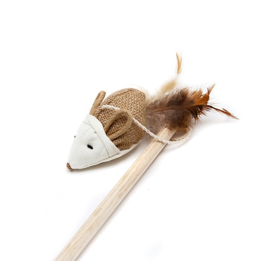 Cat toy with mouse