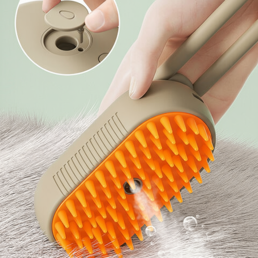 Electric spray handle massage brush