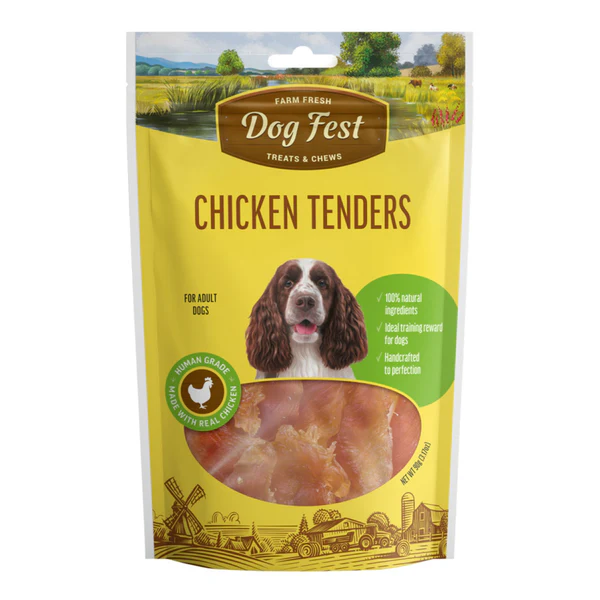 Dog Fest Chicken Tenders 90gm