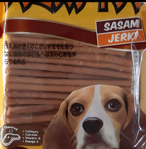 Sasami Jerky Real liver flavor 500gm